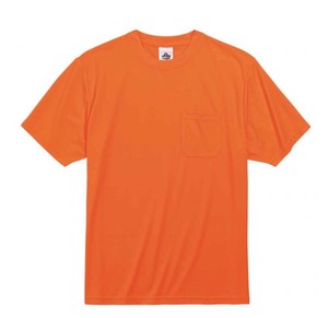 lot 842 image: NEW Ergodyne GloWear 8089 Hi-Vis Short Sleeve T-Shirt -Non-Certified - Orange - Small