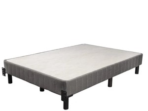 lot 84 image: NEW Home by Hollywood EnForce 7 Metal Box Spring with Headboard Bracket and Legs - TWIN