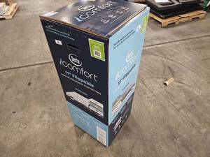 lot 95 image: NEW Serta iComfort 11 Flippable Plush or Firm Memory Foam Mattress, KING