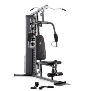 lot 107 image: NEW Assembled Marcy 150 Lb. Stack Home Gym
