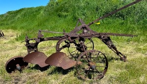 Vintage 2 Bottom Plow