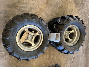 Set 4 Wheeler Tires & Rims