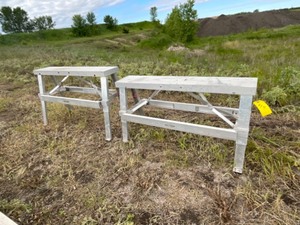 Sawhorses, Folding, Aluminum