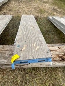 2 - 7  Scaffolding Plank, Aluminum & Wood