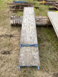 2 - 7  Scaffolding Plank, Aluminum & Wood
