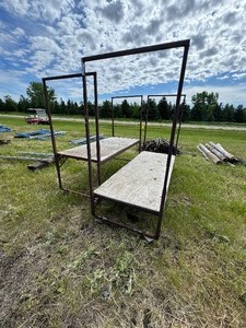 2 - Scaffolding on Casters, adjustable