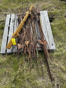Lot of Electric Fence Post