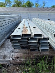 45 approx. -  Steel Studs   2 x 10 6