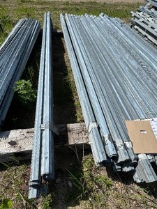 100 - Steel Stud Wall Stiffeners  Furring Channel - 12 Long