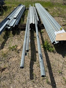 Lot of Cannonball Style Galvanized Door Truck