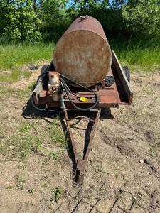 300 Gal Fuel Barrel with Belt Driven Pump