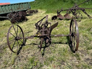 Antique Ditch Digger -  Pull Type