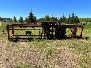 Home Made Edging Machine  4 Cylinder Deutz - Diesel engine
