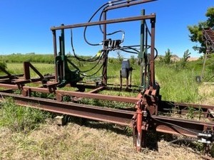 20 Left Hand Saw Mill on Transport with Power unit