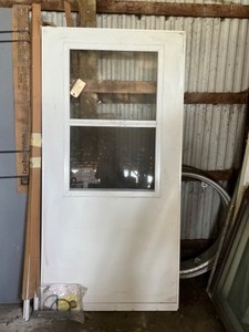 Screen Door with hardware