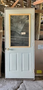 32 Steel Entrance Door with jam