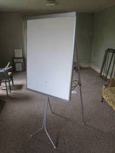 (DLR) Portable Folding White Board...