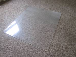 (DLR) Sheet of Plexiglass 48 x 43...