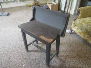 (DLR) Vintage Wood Fold Down Piano...