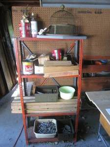 (GRG) Metal Shelf with Contents - 6...