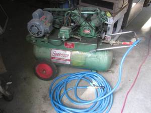 (GRG) Vintage Speedaire Air Compres...