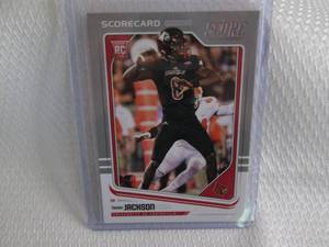 2018 Score Lamar Jackson Rookie Car...
