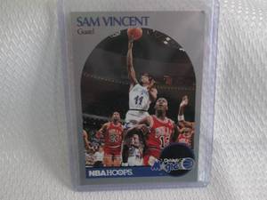 1990-91 NBA Hoops Sam Vincent & Mic...