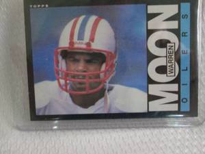 1985 Topps Warren Moon Rookie Card...