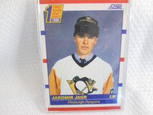 1990 Score Jaromir Jagr Rookie Card...