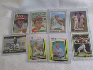 Assorted Johnny Bench Cards...
