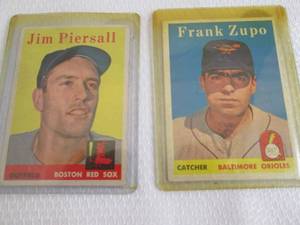 1959 Topps Frank Zupo & Jim Piersal...