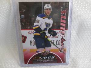 2021-22 Upper Deck Scott Perunovich...