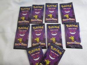 10 Pokemon Trick Or Trade Packs...