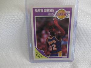 1989-90 Fleer Magic Johnson Card...