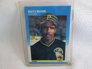 1987 Fleer Barry Bonds Rookie Card...