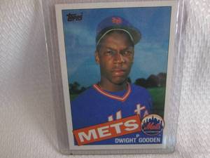 1985 Topps Dwight Gooden Rookie Car...