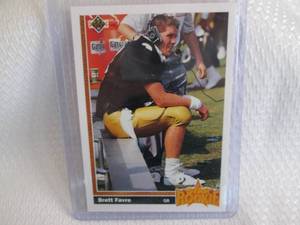 1991 Upper Deck Brett Favre Rookie ...