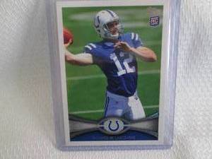 2012 Topps Andrew Luck Rookie Card...