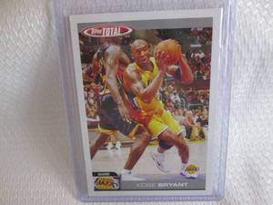 2004-05 Topps Total Kobe Bryant Car...