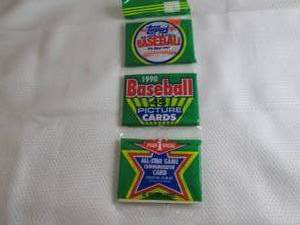 1990 Toops Baseball Rack Pack...