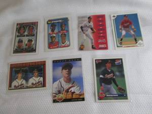 7 Chipper Jones Rookie Cards...