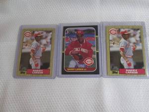 1987 Topps & Donruss Barry Larkin R...