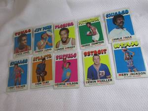 Assorted 1967 Topps Basketball Card...