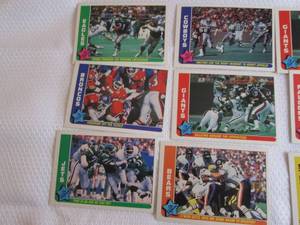 Assorted 1985 Fleer Football Cards...