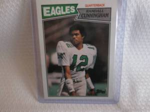 1987 Topps Randall Cunningham Rooki...