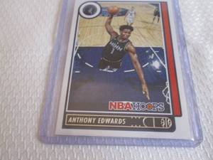 2021-22 Hoops Anthony Edwards Card...