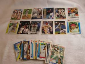 65 Assorted Baseball Star Cards...