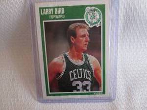 1989-90 Fleer Larry Bird Card...