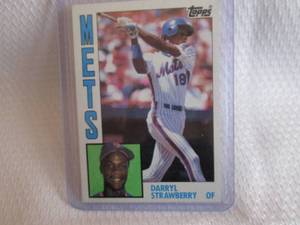 1984 Topps Darryl Strawberry Rookie...