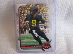 2022 Bowman U JJ McCarthy Rookie Ca...